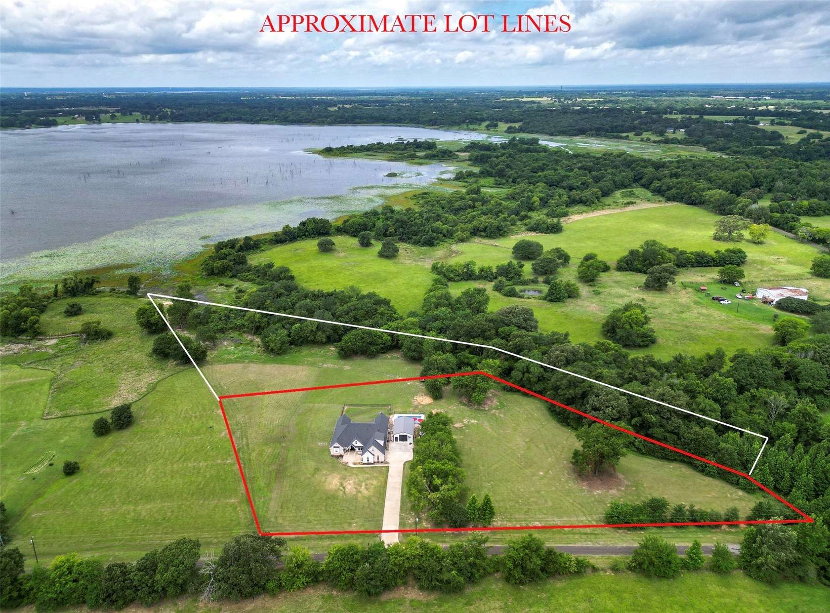 2.87 Acres of Land with Home for Sale in Yantis, Texas