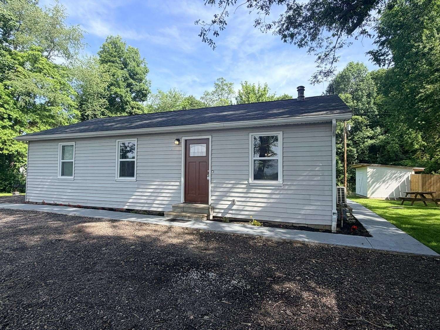 2.3 Acres of Land with Home for Sale in Sunman, Indiana