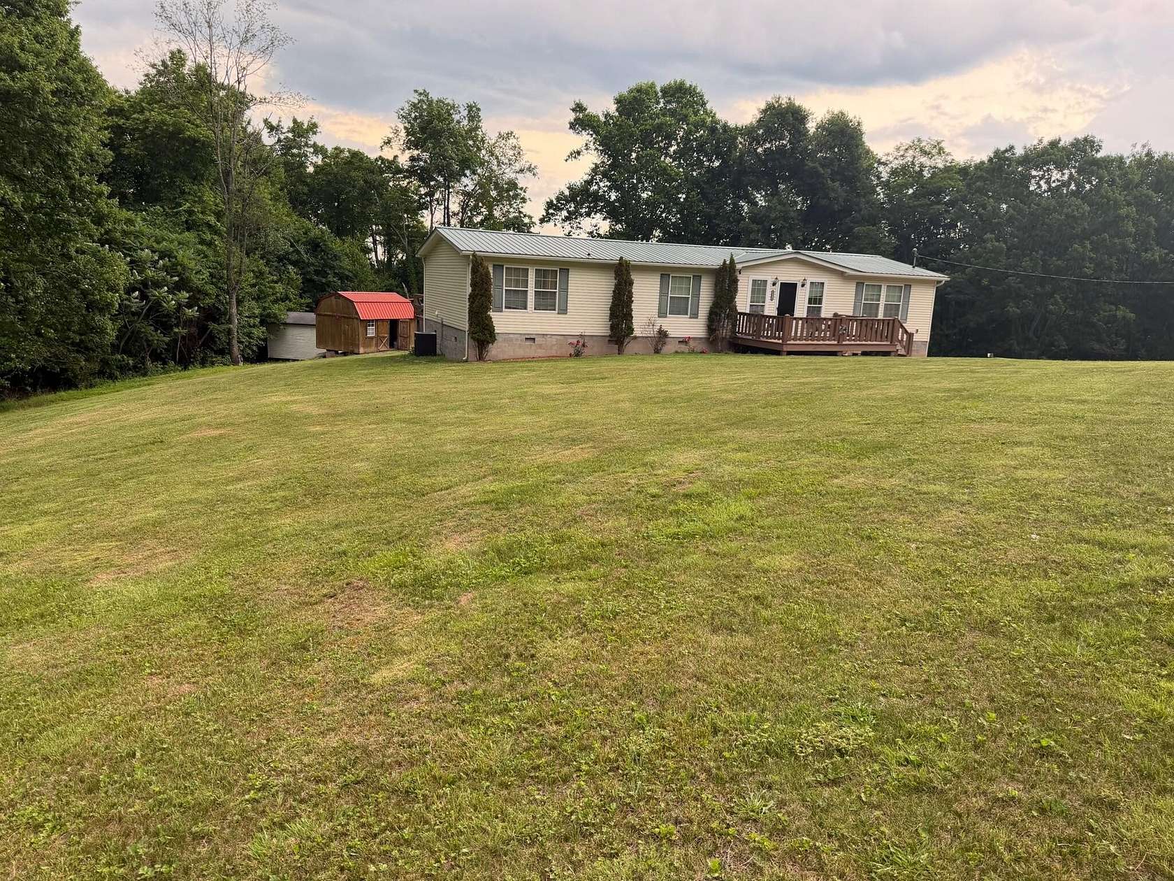 12.6 Acres of Land with Home for Sale in Alderson, West Virginia