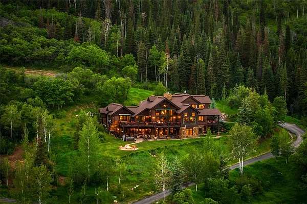 8.53 Acres of Land with Home for Sale in Steamboat Springs, Colorado