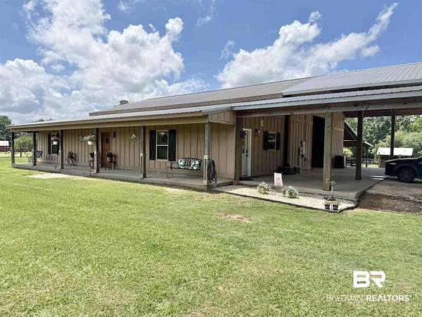 10 Acres of Land with Home for Sale in Uriah, Alabama