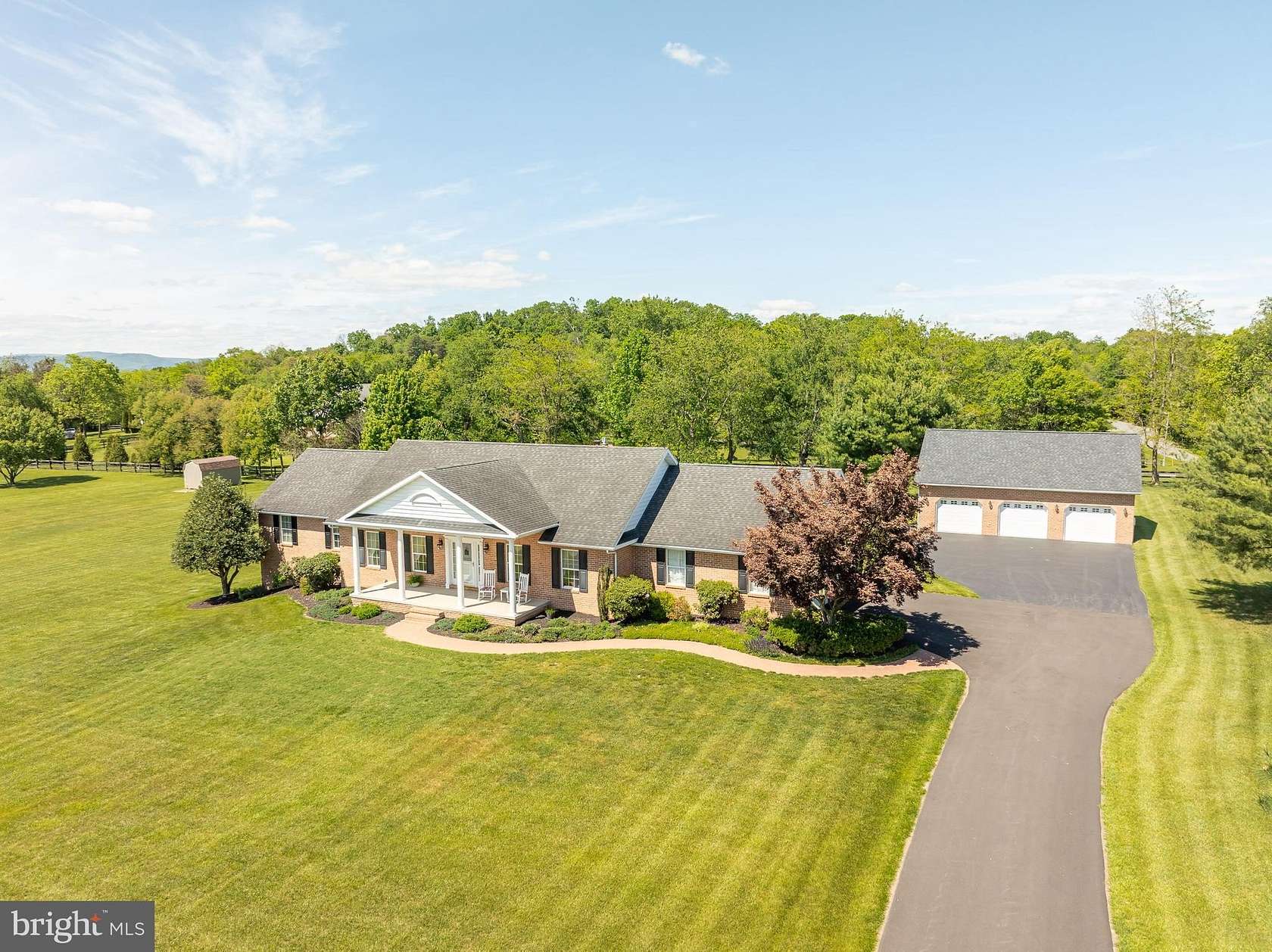 2 Acres of Land with Home for Sale in Falling Waters, West Virginia