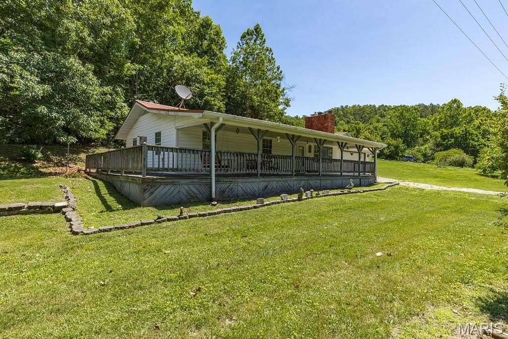 13.5 Acres of Recreational Land with Home for Sale in Lesterville, Missouri