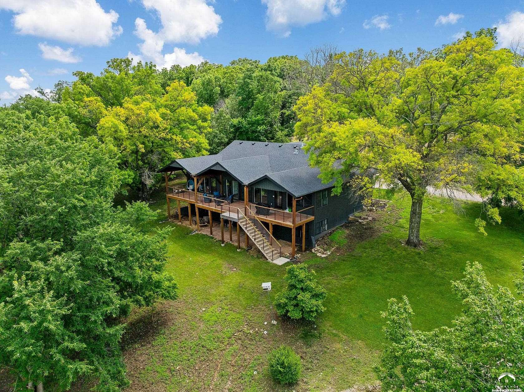 4.9 Acres of Land with Home for Sale in Lawrence, Kansas