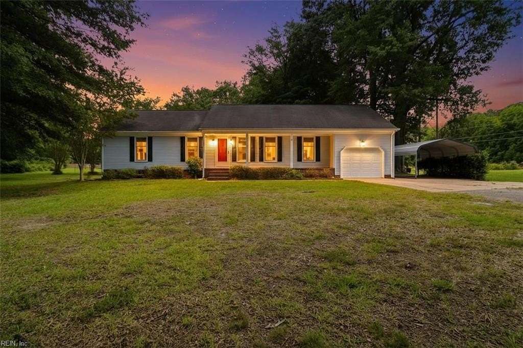 2.35 Acres of Land with Home for Sale in Chesapeake, Virginia