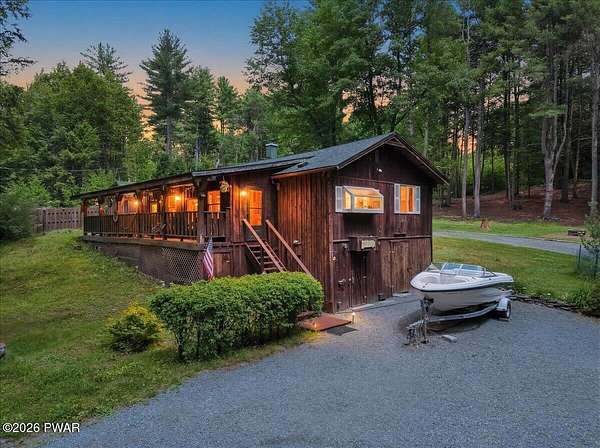 16.2 Acres of Recreational Land with Home for Sale in Honesdale, Pennsylvania
