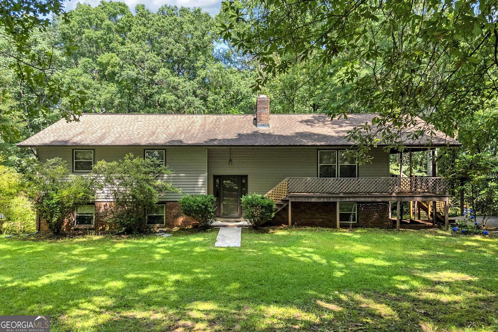 5.44 Acres of Land with Home for Sale in Commerce, Georgia