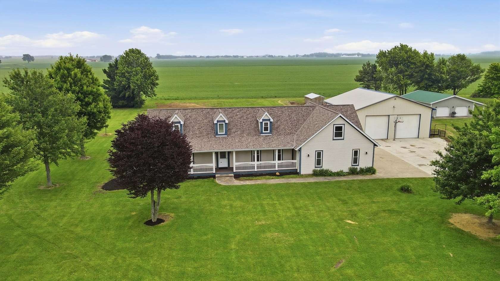 2 Acres of Land with Home for Sale in Jamestown, Ohio