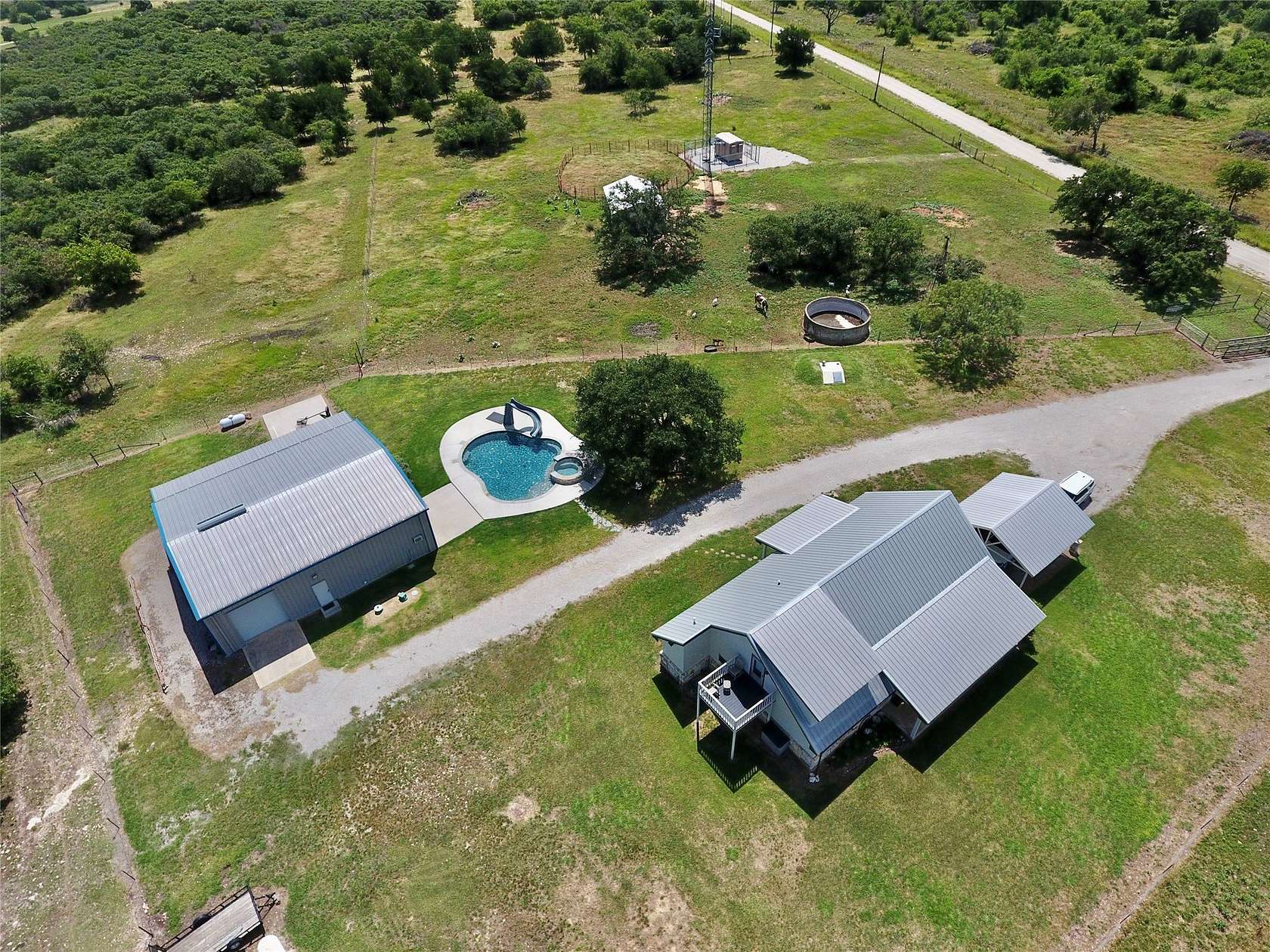 69.7 Acres of Land with Home for Sale in Zephyr, Texas