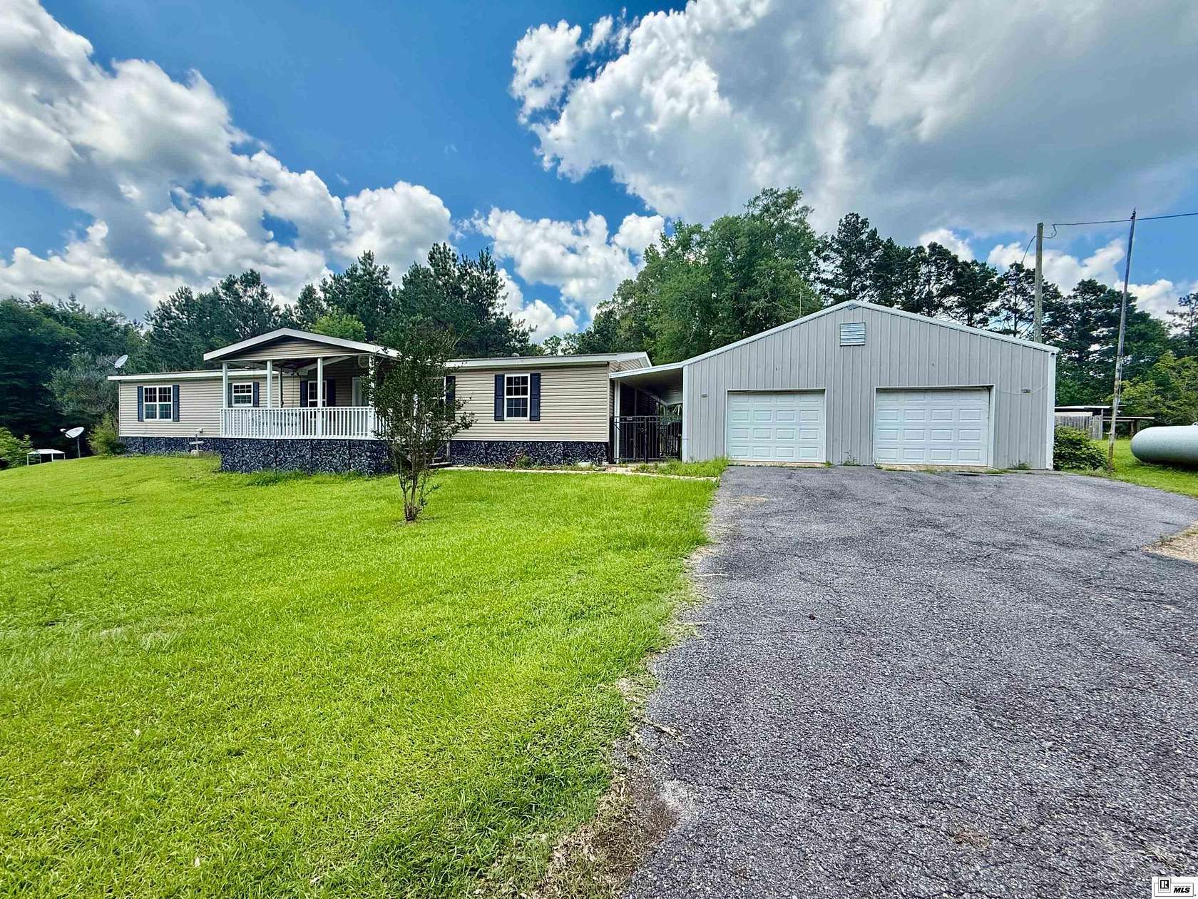 3.5 Acres of Land with Home for Sale in Eros, Louisiana