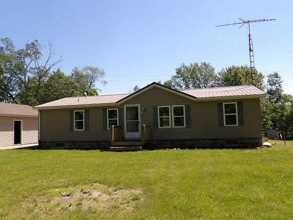 1.87 Acres of Land with Home for Sale in Union City, Michigan