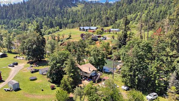 2.32 Acres of Land with Home for Sale in Cottage Grove, Oregon