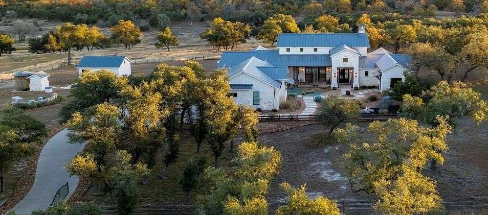 10 Acres of Land with Home for Sale in Fredericksburg, Texas