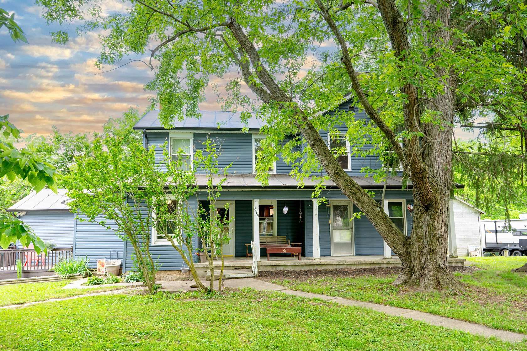 5.27 Acres of Land with Home for Sale in New Carlisle, Ohio