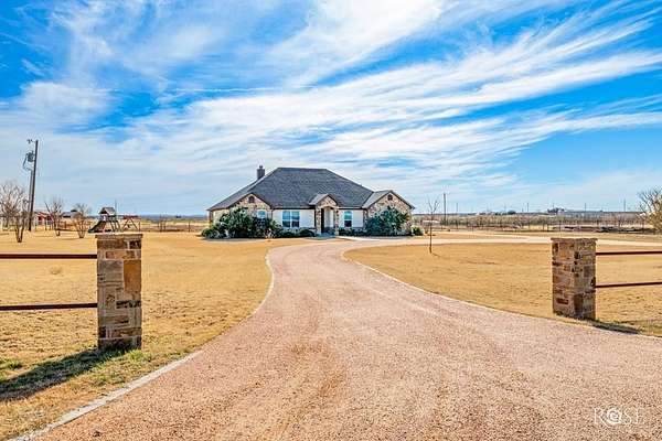 5 Acres of Land with Home for Sale in San Angelo, Texas