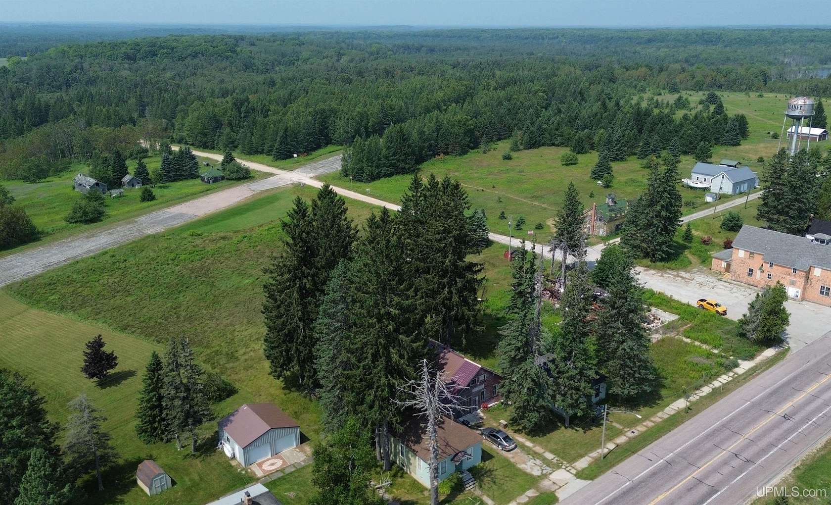 7.72 Acres of Land with Home for Sale in Germfask, Michigan