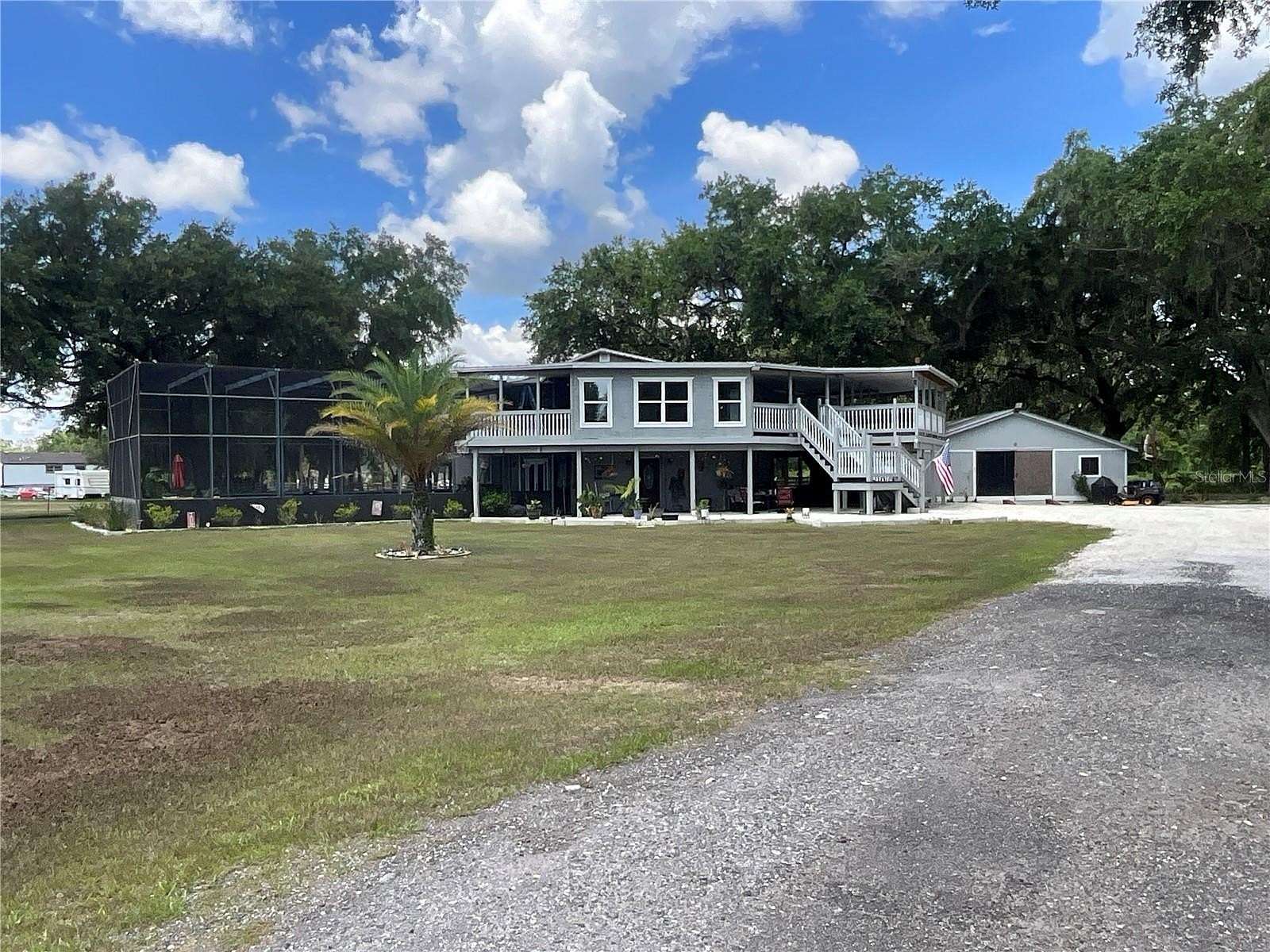 5.3 Acres of Land with Home for Sale in Kissimmee, Florida