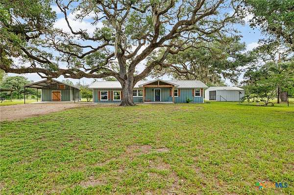 11 Acres of Land with Home for Sale in Edna, Texas