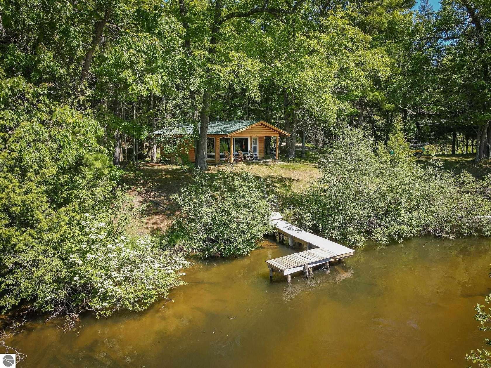 43.7 Acres of Recreational Land with Home for Sale in Manistee, Michigan