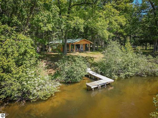 43.7 Acres of Recreational Land with Home for Sale in Manistee, Michigan