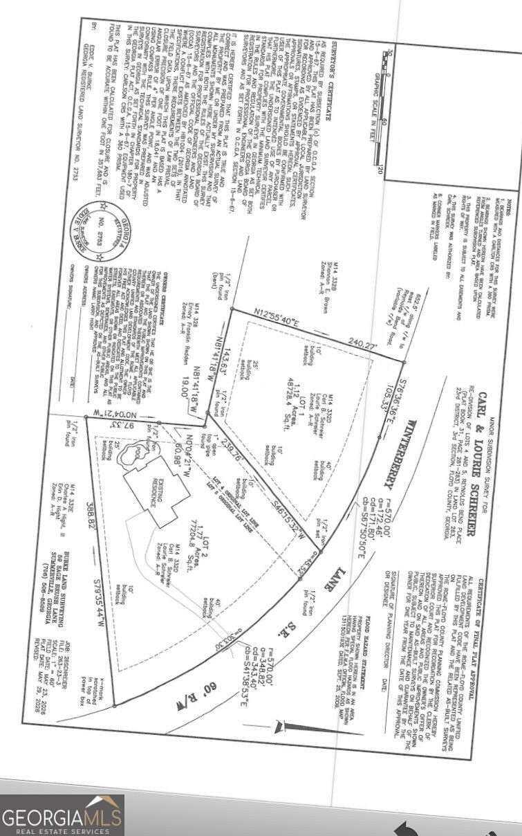 1.12 Acres of Residential Land for Sale in Rome, Georgia