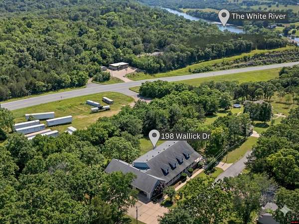 1.7 Acres of Land with Home for Sale in Cotter, Arkansas