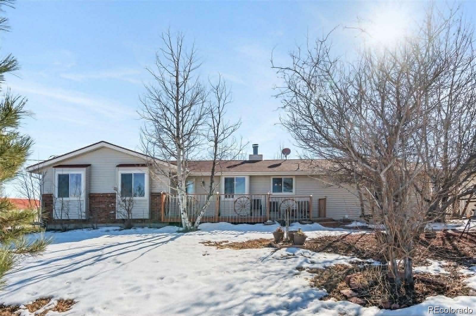 4 Acres of Land with Home for Sale in Elizabeth, Colorado