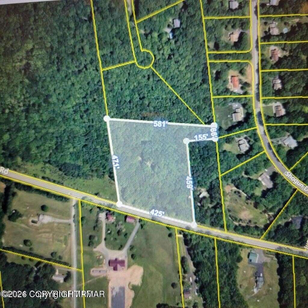 5.54 Acres of Residential Land for Sale in Effort, Pennsylvania