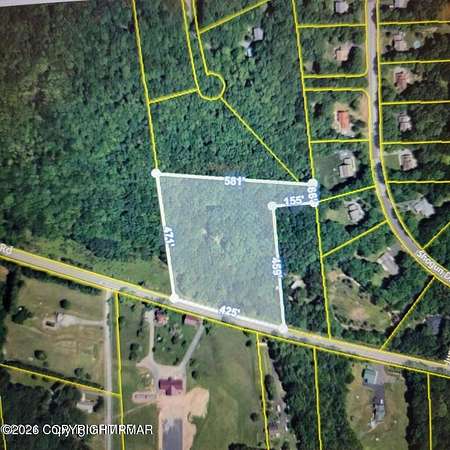 5.54 Acres of Residential Land for Sale in Effort, Pennsylvania