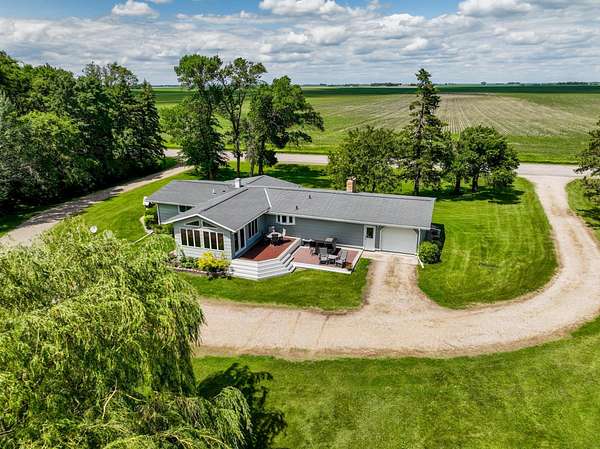 3.5 Acres of Land with Home for Sale in Madison, Minnesota