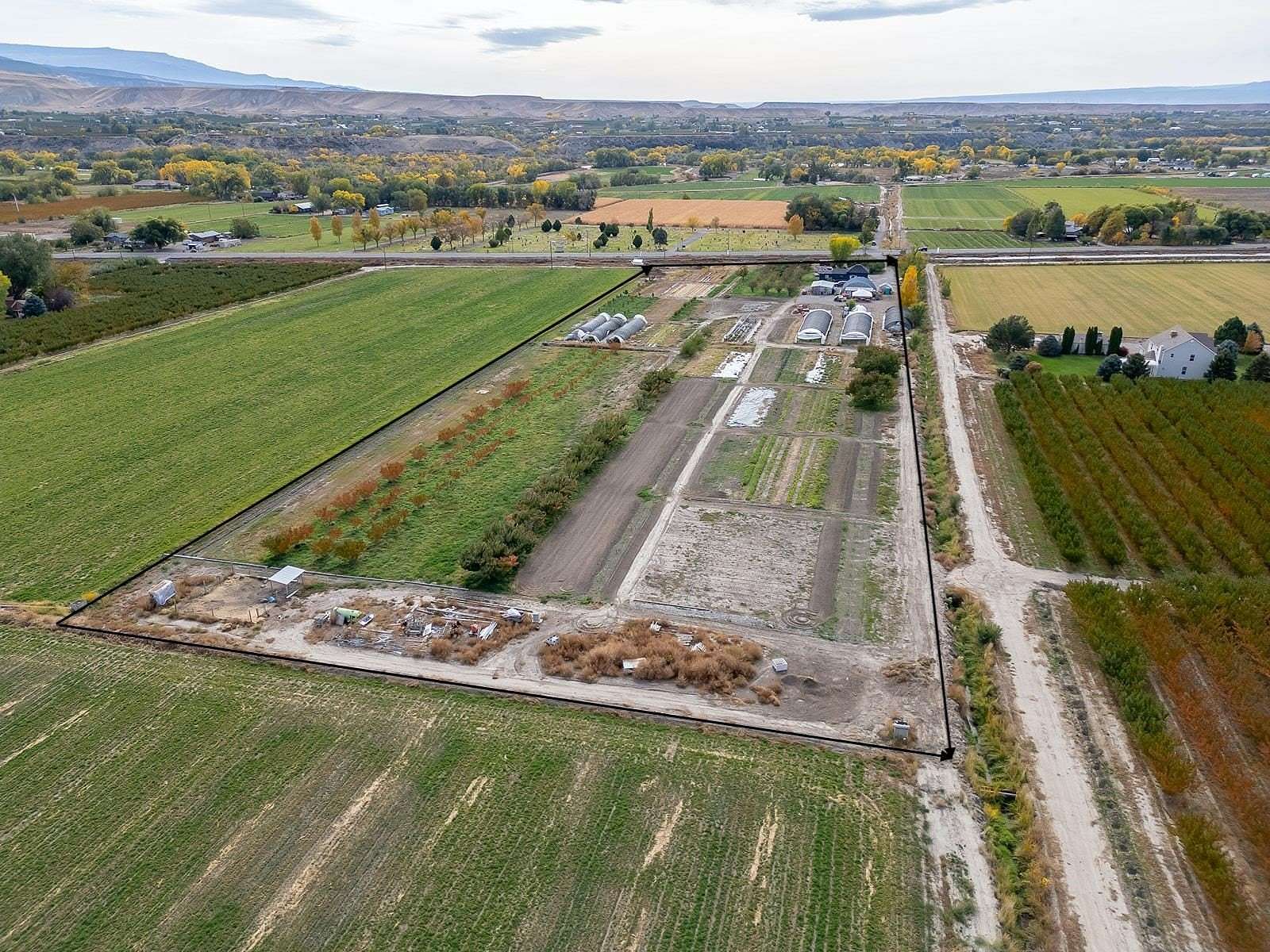 6.87 Acres of Land with Home for Sale in Palisade, Colorado
