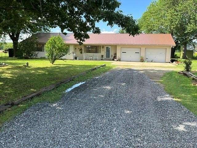8.46 Acres of Land with Home for Sale in Kiowa, Oklahoma