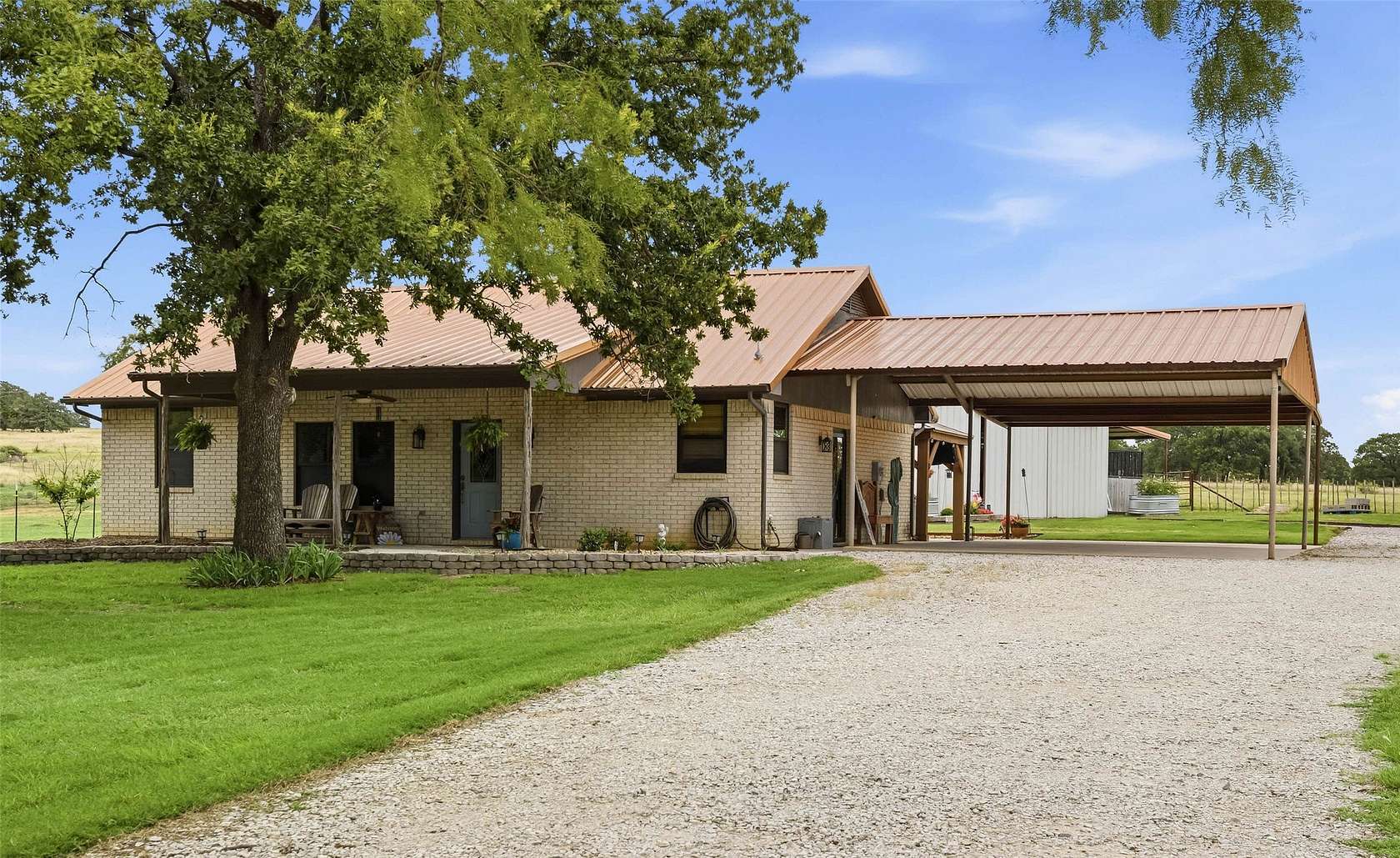 2.29 Acres of Land with Home for Sale in Bridgeport, Texas