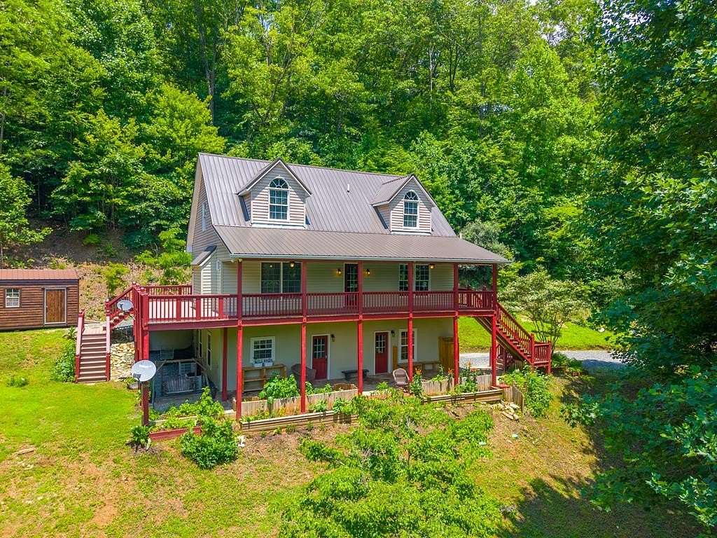 2.19 Acres of Land with Home for Sale in Bryson City, North Carolina