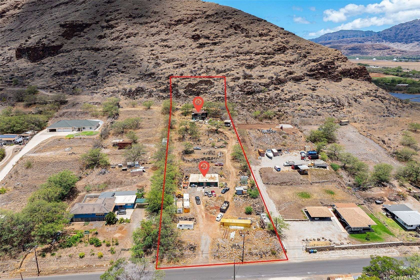 2 Acres of Land with Home for Sale in Waianae, Hawaii
