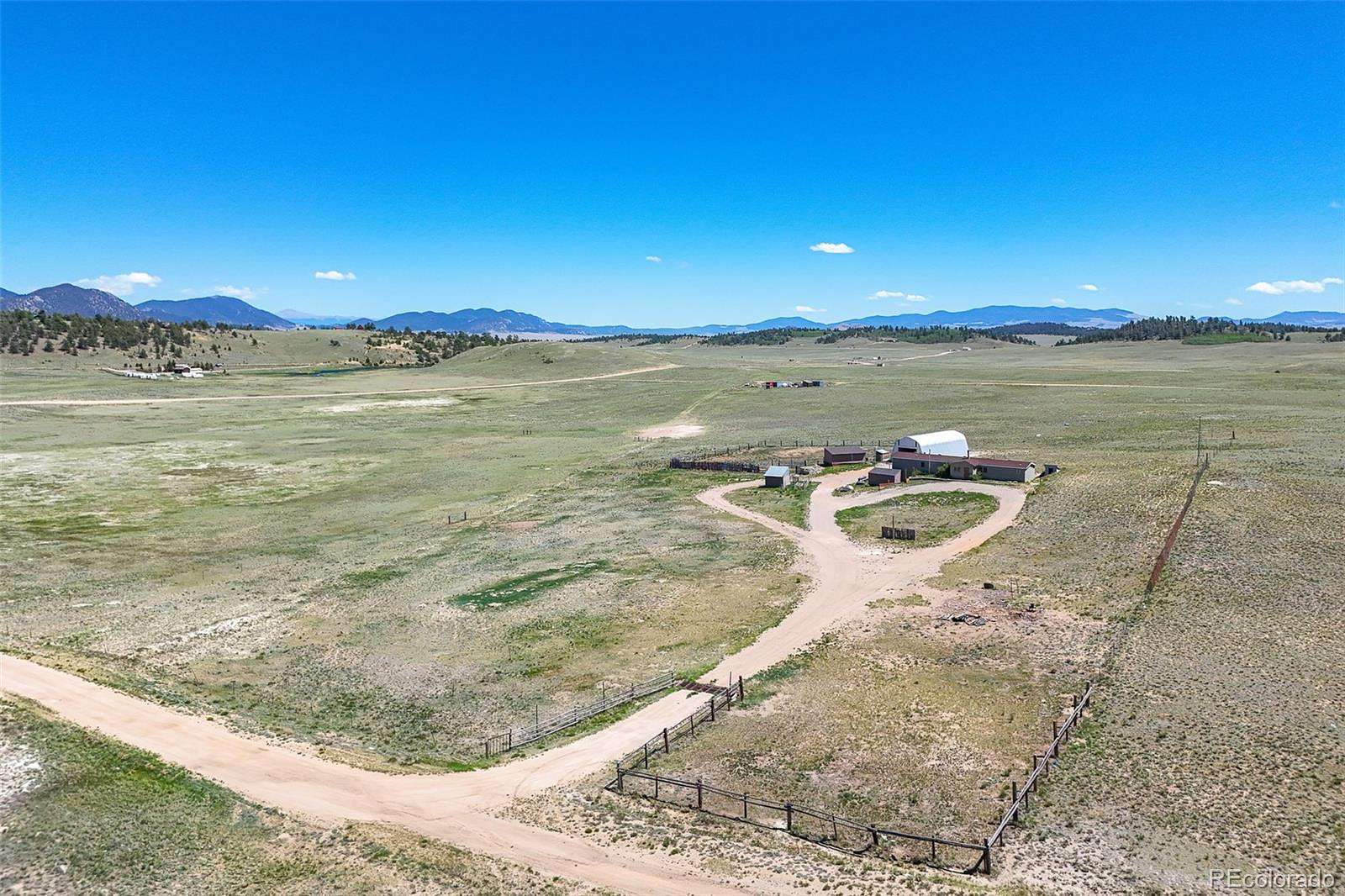 10.3 Acres of Land with Home for Sale in Hartsel, Colorado
