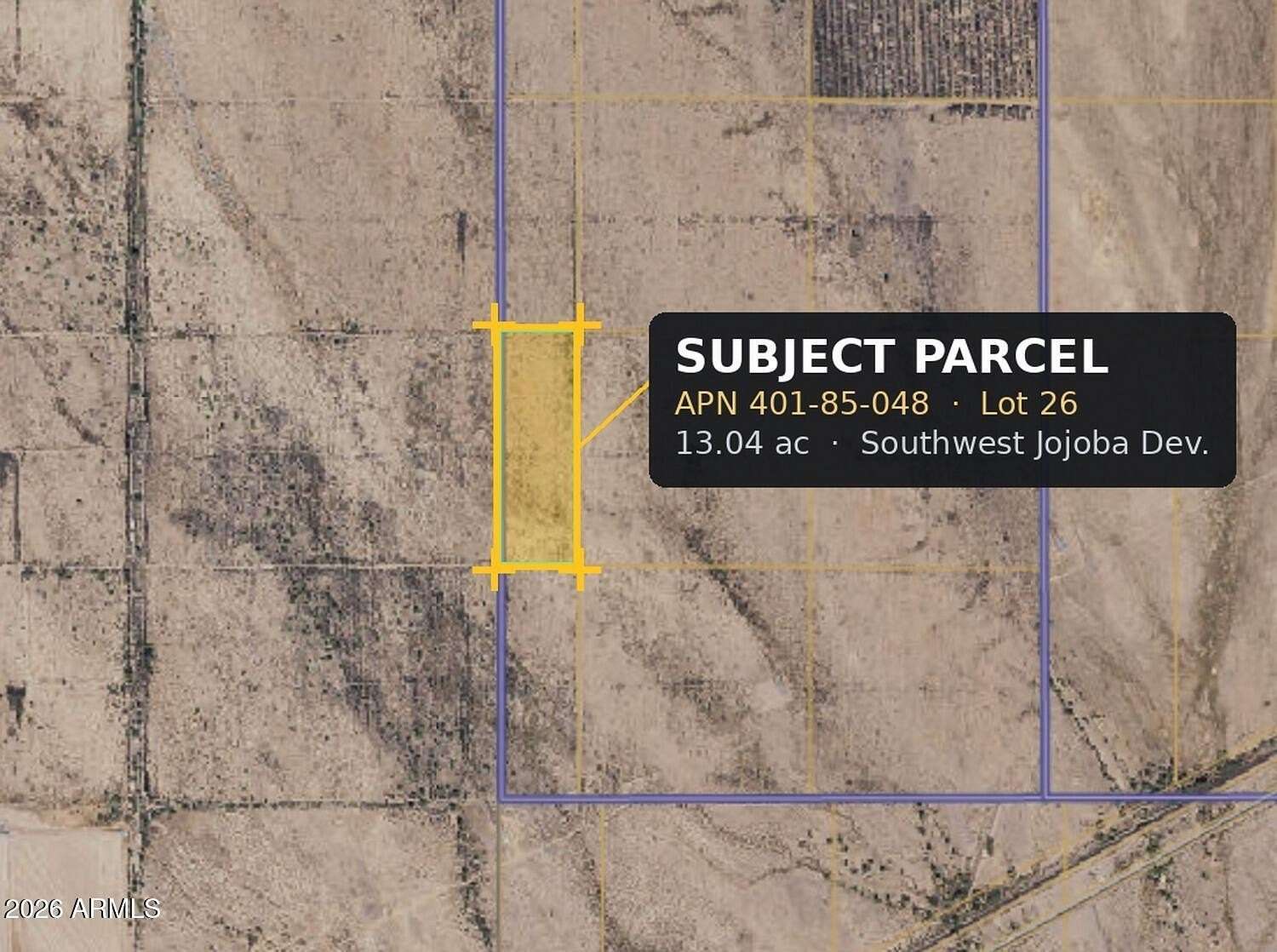 13 Acres of Land for Sale in Tonopah, Arizona