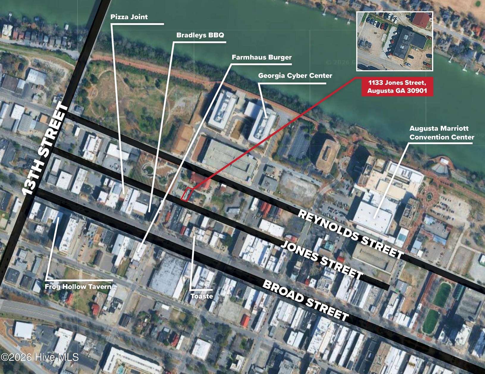 0.05 Acres of Commercial Land for Sale in Augusta, Georgia