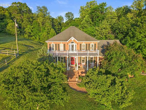 128 Acres of Land with Home for Sale in Greenup, Kentucky