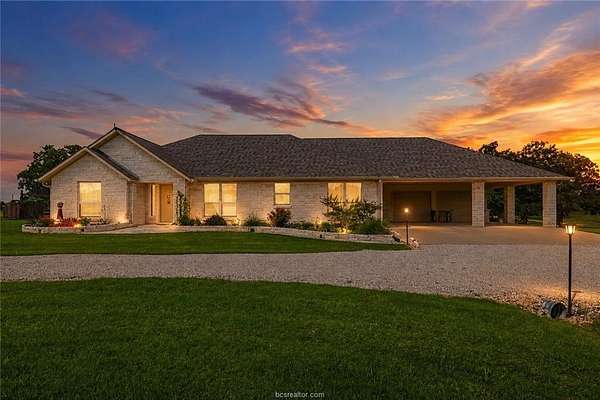 11.1 Acres of Recreational Land with Home for Sale in Somerville, Texas