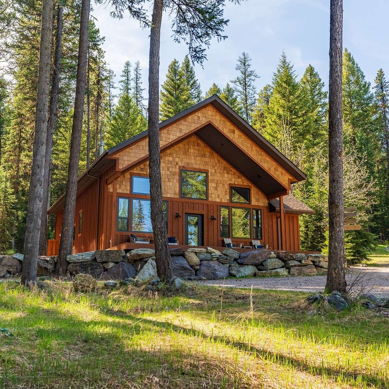 20.4 Acres of Recreational Land with Home for Sale in Whitefish, Montana