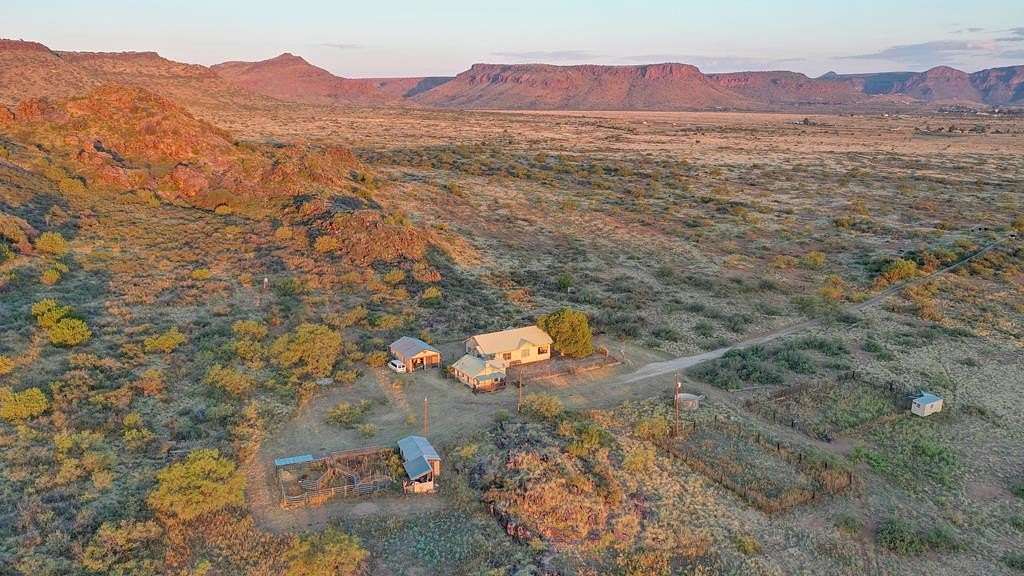 155 Acres of Land with Home for Sale in Alpine, Texas