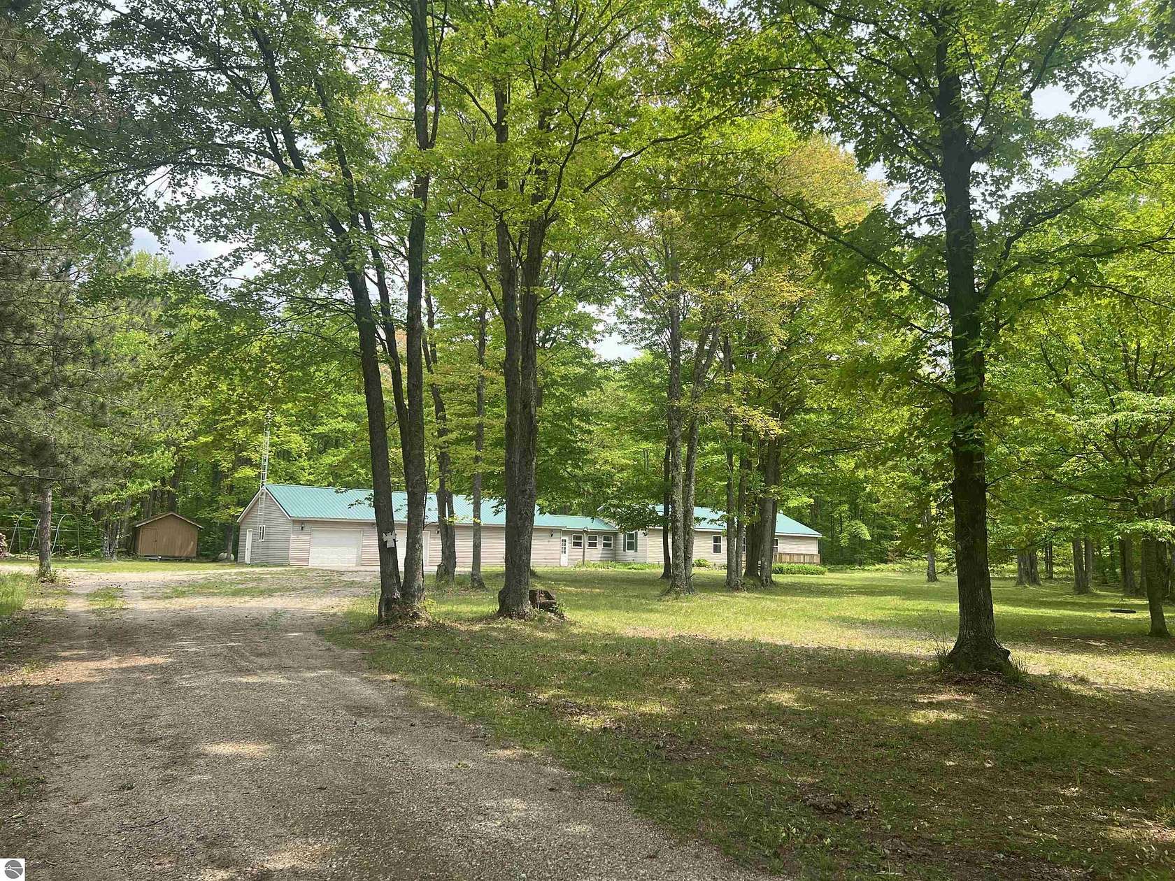 37 Acres of Recreational Land with Home for Sale in South Boardman, Michigan