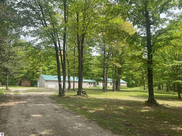 37 Acres of Recreational Land with Home for Sale in South Boardman, Michigan