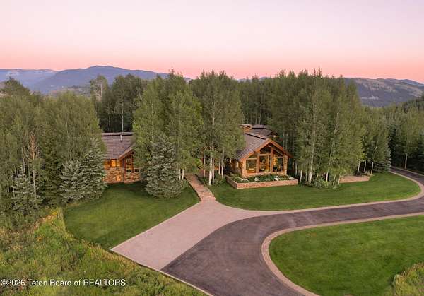 5.37 Acres of Land with Home for Sale in Jackson, Wyoming