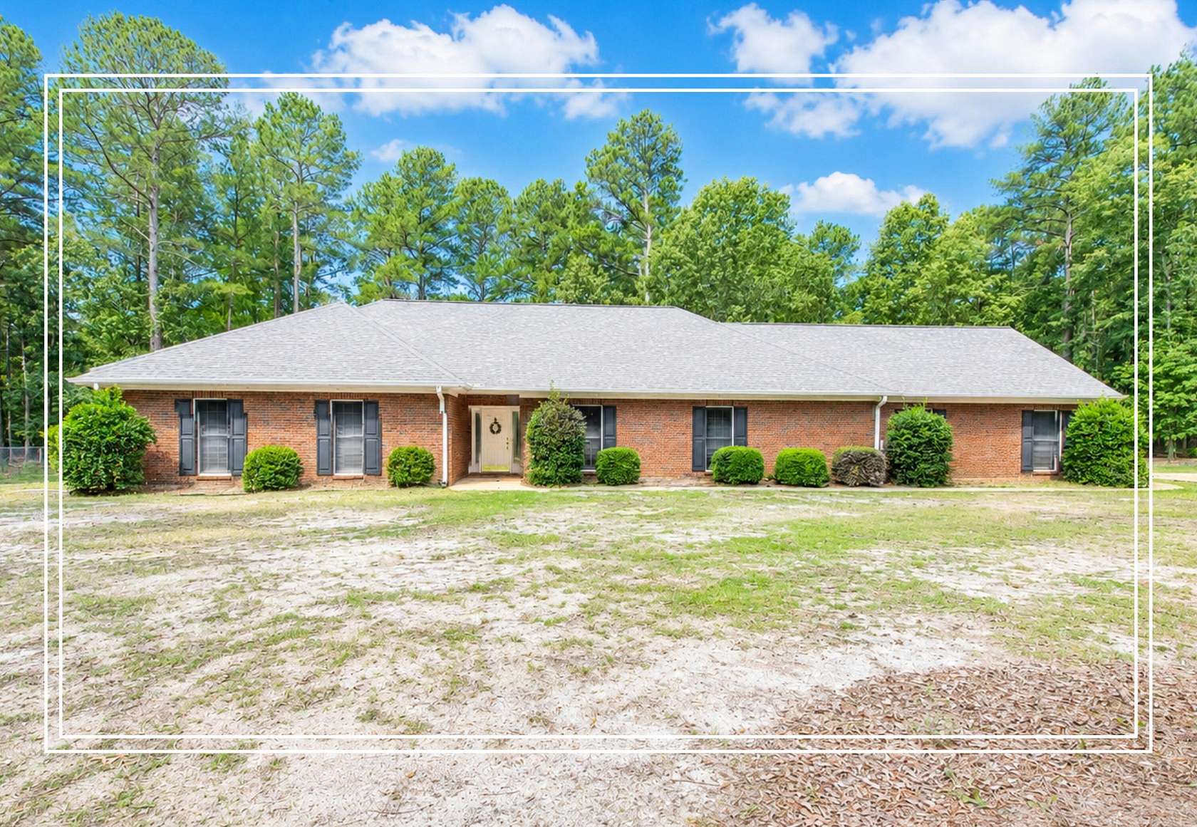 5.76 Acres of Land with Home for Sale in Aiken, South Carolina