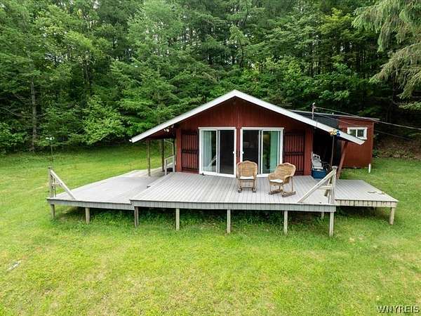 4.8 Acres of Land with Home for Sale in East Otto, New York