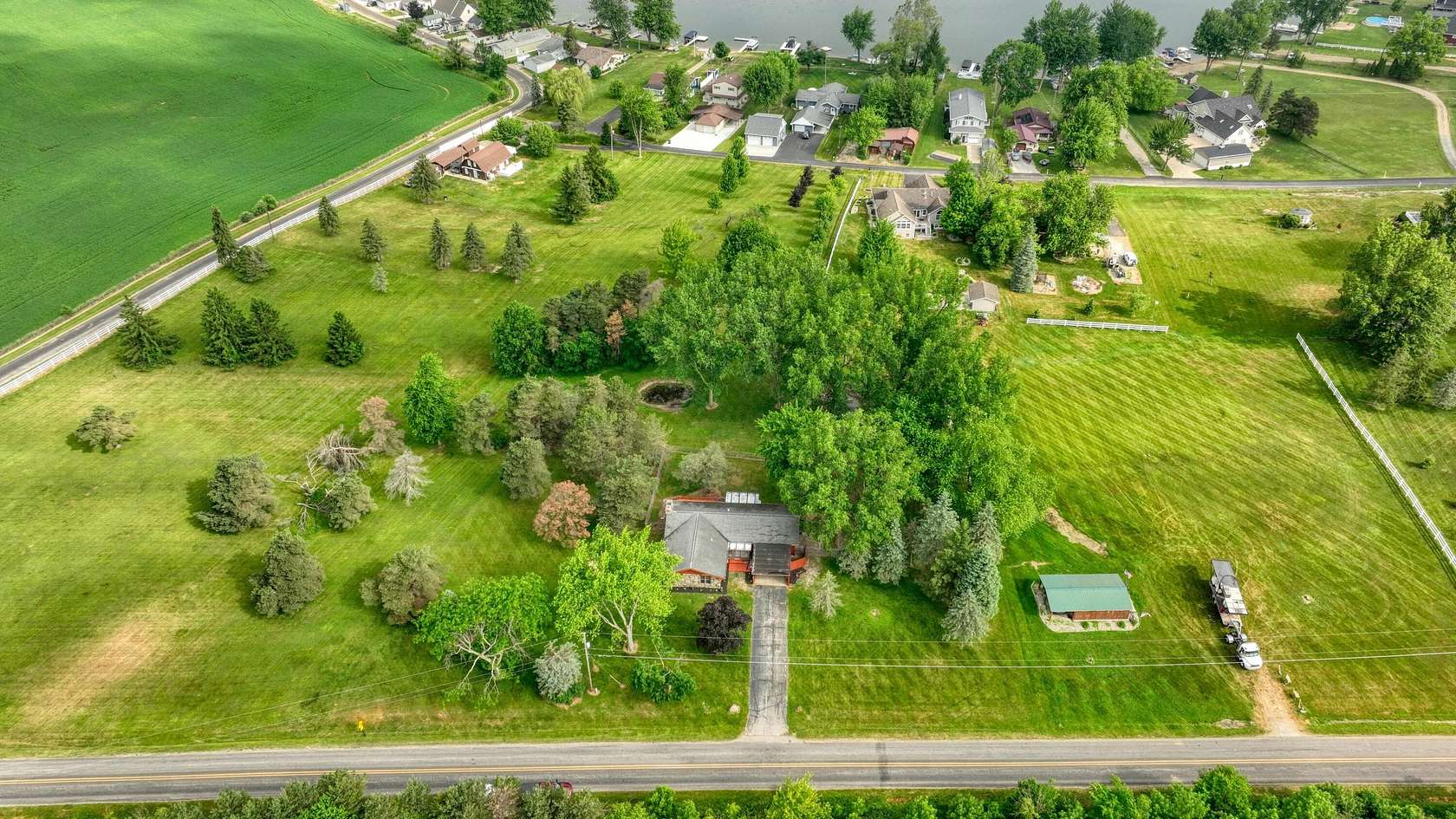 2 Acres of Land with Home for Sale in Hudson, Michigan