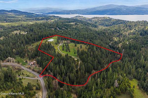 25 Acres of Land with Home for Sale in Coeur d'Alene, Idaho