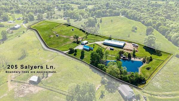 12.3 Acres of Land with Home for Sale in Waddy, Kentucky